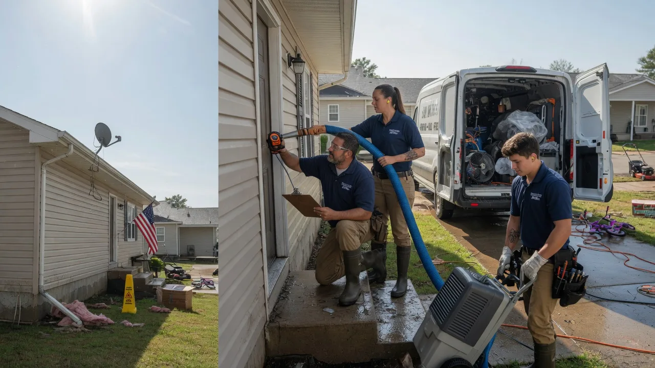 Ceiling Water Damage Restoration in Firestone, CO near me